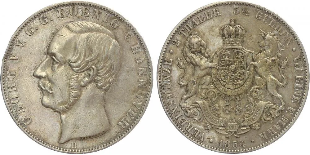 Hannover, Georg V., 1851 - 1866 — 1