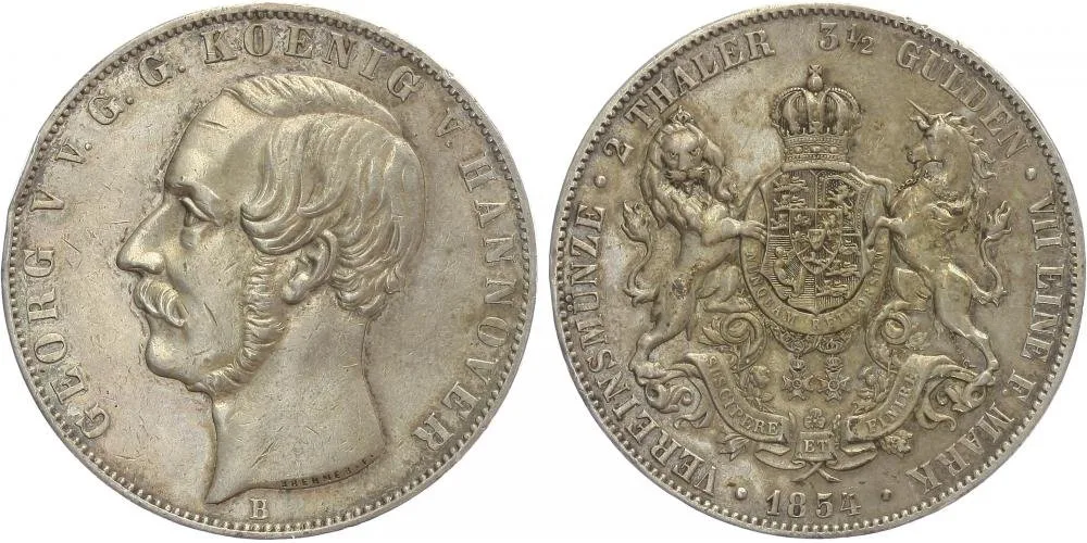 Hannover, Georg V., 1851 - 1866 — 1