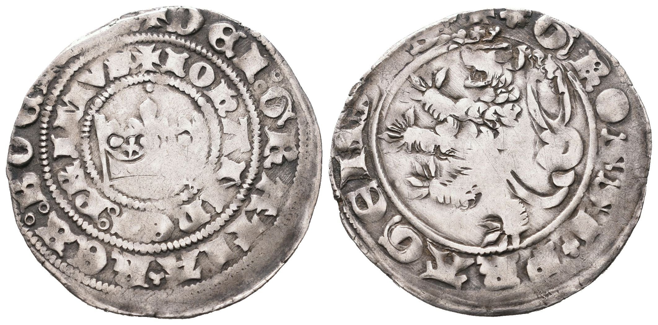 Jan Lucemburský, Pražský groš, Castelin 39