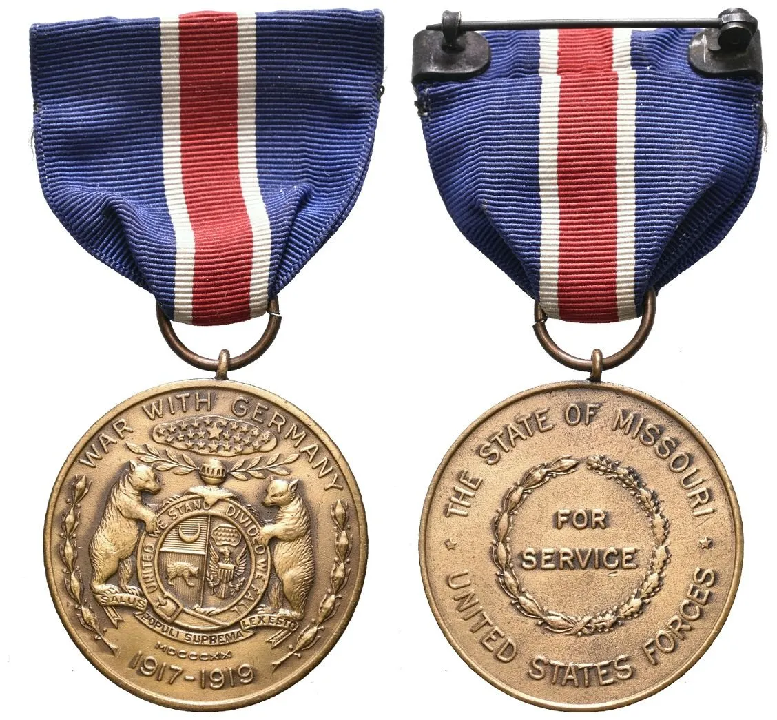 USA, Válečná medaile státu Missouri