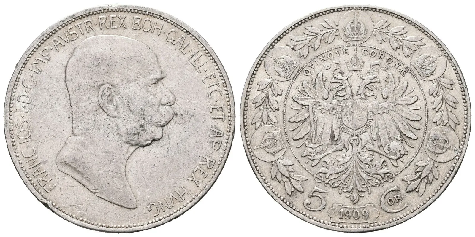 5 Koruna 1909