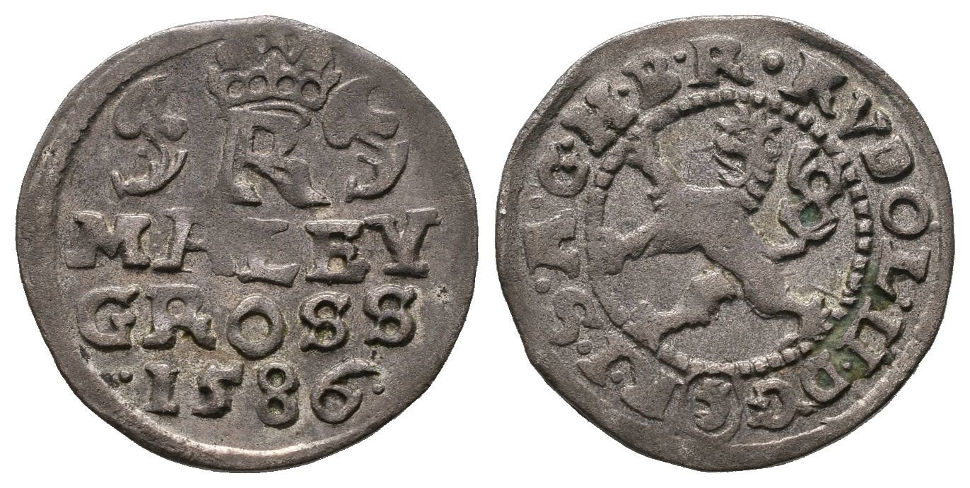 Malý groš 1586, Rudolf II.