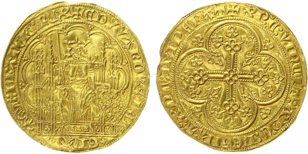 Francie - Aquitqine, Edward III. 1327 - 1377 — 1
