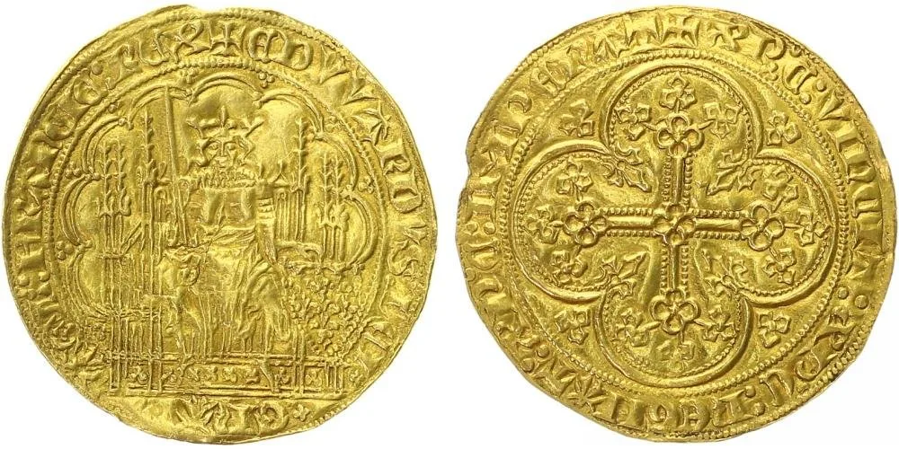Francie - Aquitqine, Edward III. 1327 - 1377 — 1