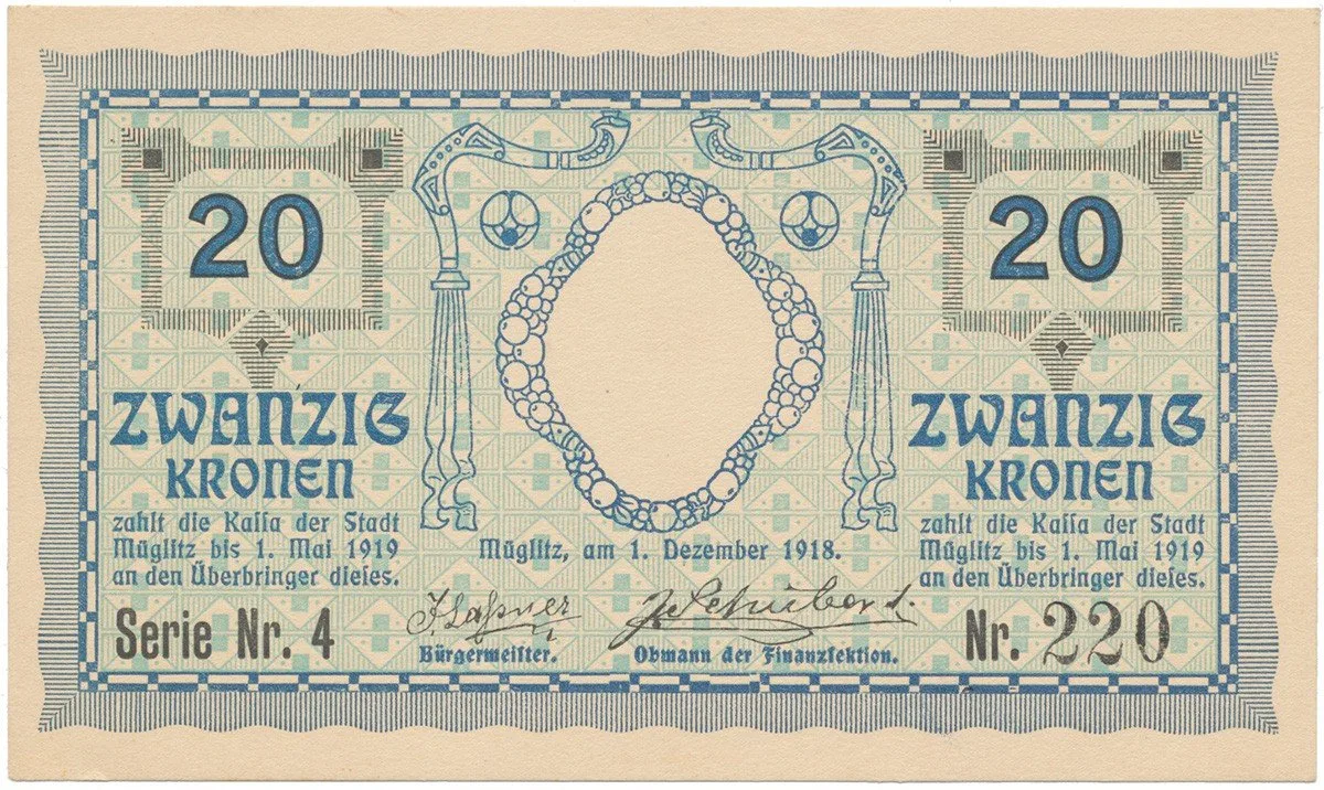 Nouzovky české od roku 1914 — 1