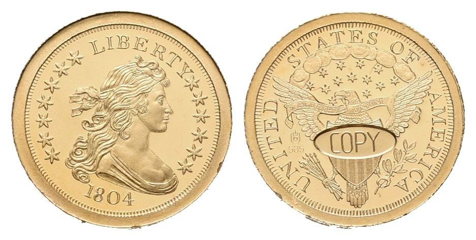 USA, replika Dollar 1804