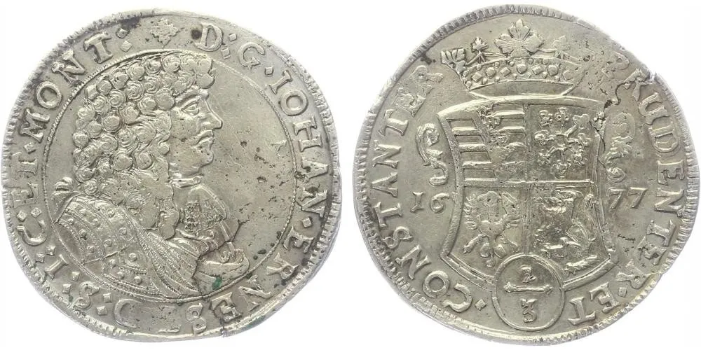 Sasko - Weimar, Johann Ernst II., 1662 - 1683 — 1