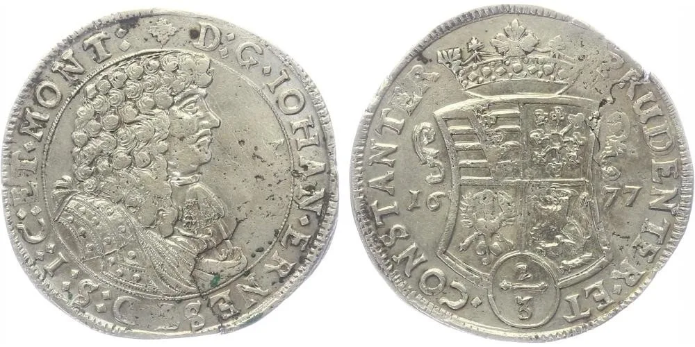 Sasko - Weimar, Johann Ernst II., 1662 - 1683 — 1