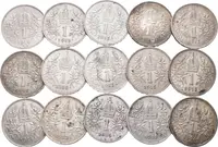 Soubor 1 Korunových mincí běžných ročníků 1913 - 1915, — 1
