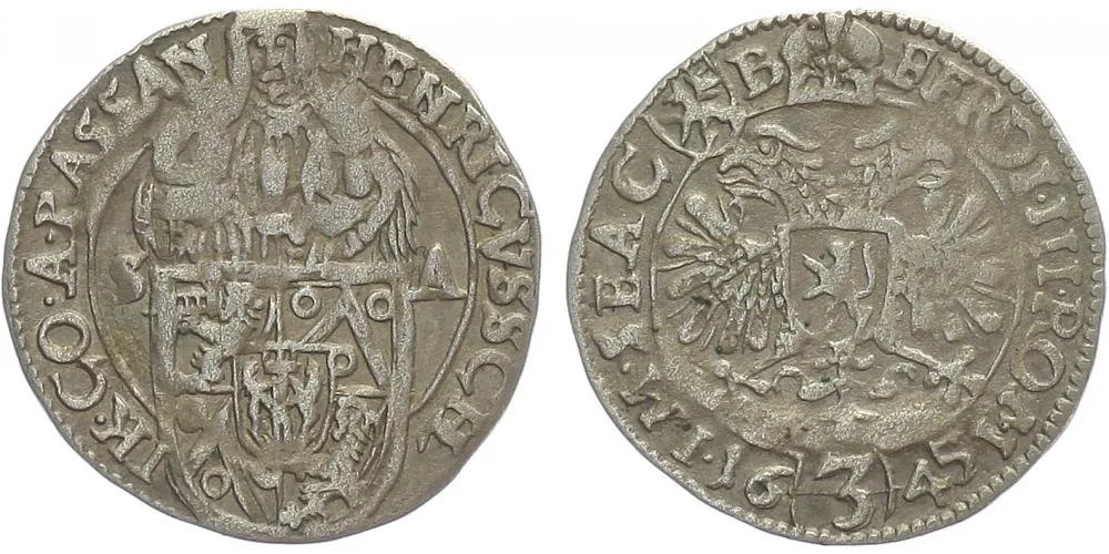 Šlik Jindřich, 1612 - 1650 — 1