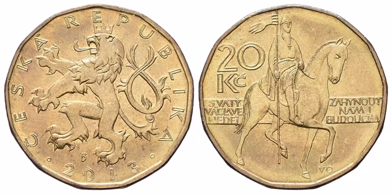 20 Koruna 2013