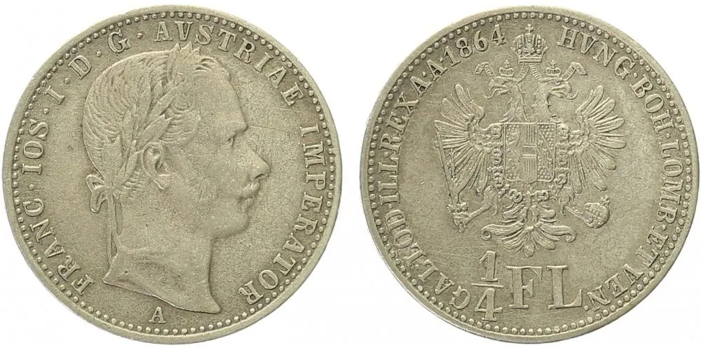Rakouská a spolková měna, 1857 - 1892 — 1