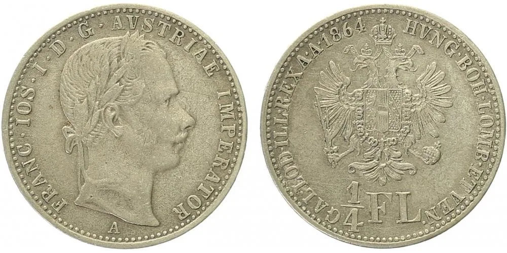 Rakouská a spolková měna, 1857 - 1892 — 1