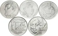 Soubor mincí 200 Kč 2000 - Zdeněk Fibich, 2001 - Seifert, — 1