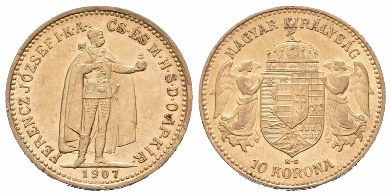 10 Koruna 1907 KB