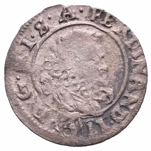 3 Krejcar 1622, Praha-Hübmer, Hal.708, patina, vady střížku
