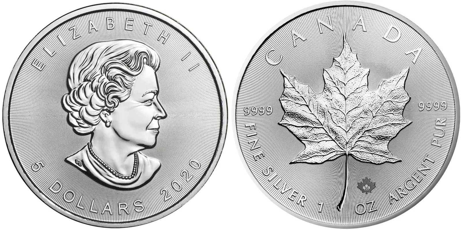 Kanada, 5 Dollars 2020 - Maple Leaf