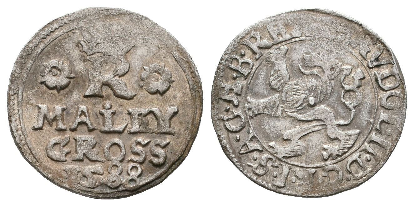 Rudolf II., Malý groš 1588, Jáchymov