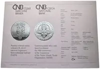 200 Kč 1999 - Založení NATO, PROOF - fotografie 2