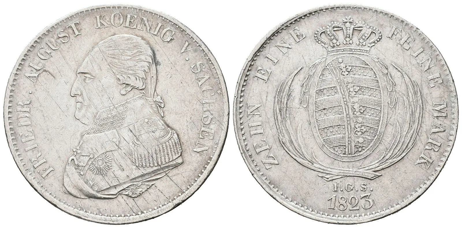 Sasko, Friedrich August III./I., 1763 - 1827 — 1