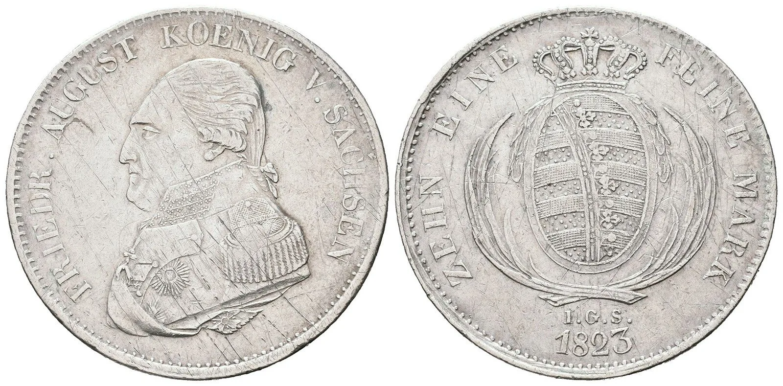 Sasko, Friedrich August III./I., 1763 - 1827 — 1