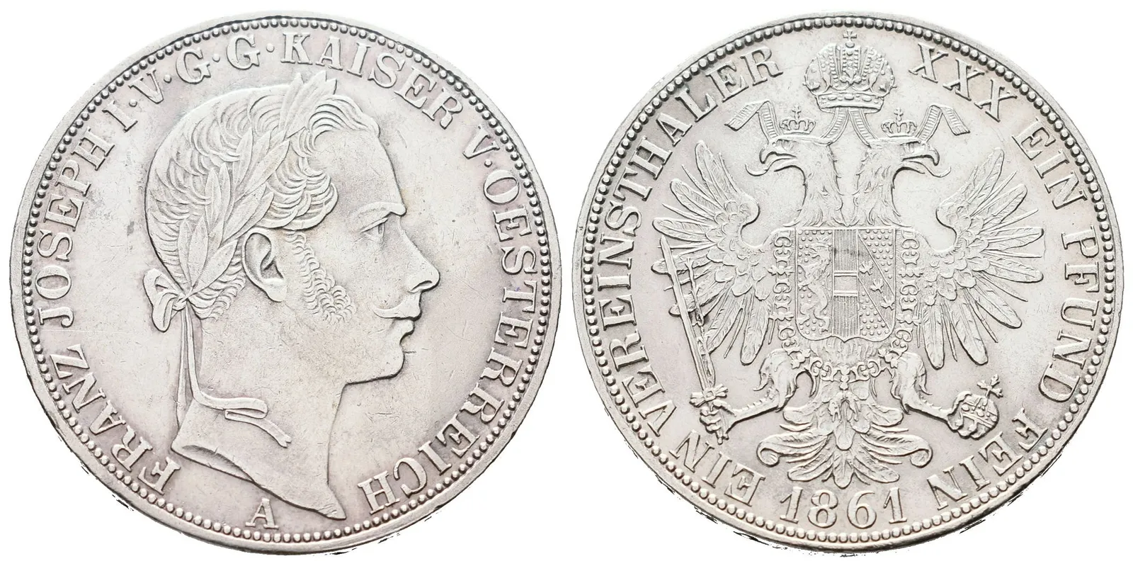 Tolar spolkový 1861 A