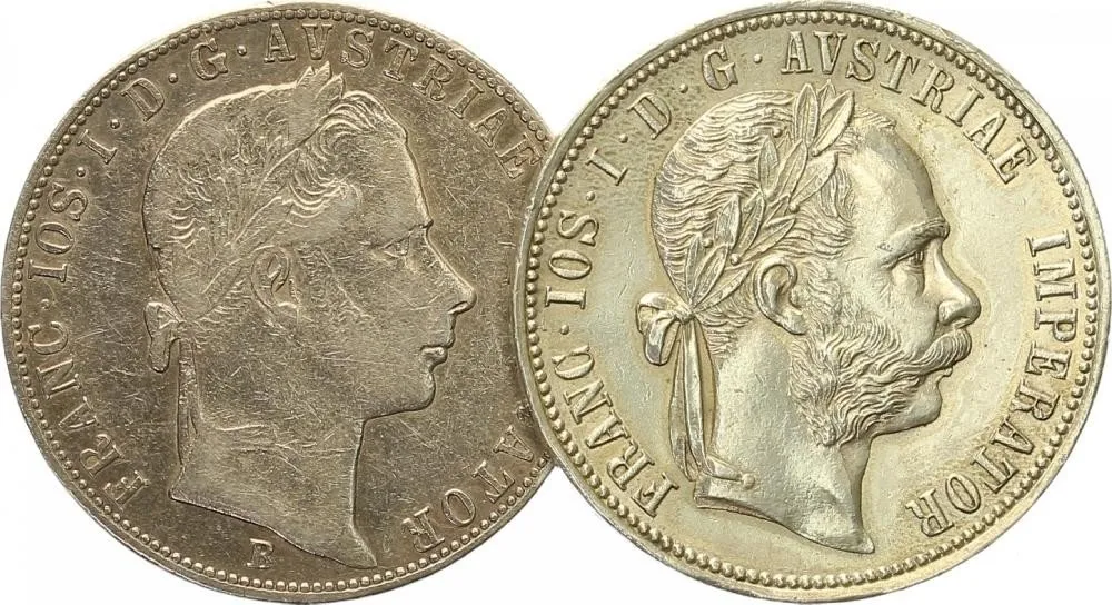 Rakouská a spolková měna, 1857 - 1892 — 1