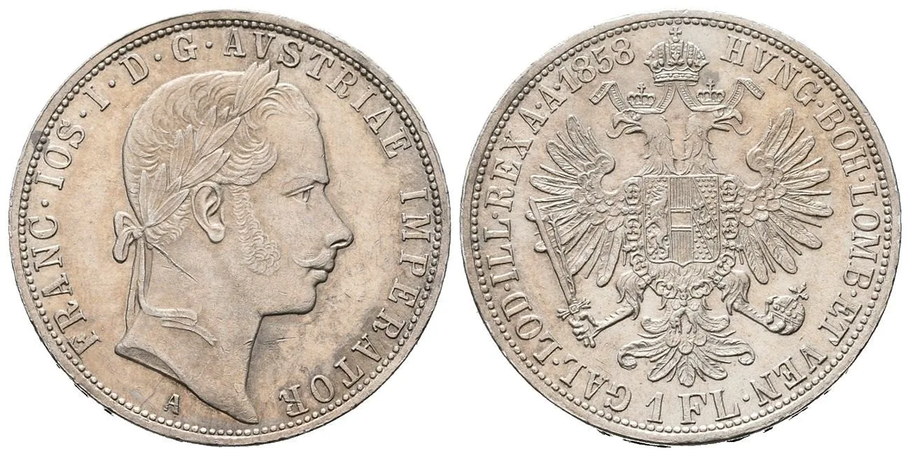 Rakouská a spolková měna, 1857 - 1892 — 1