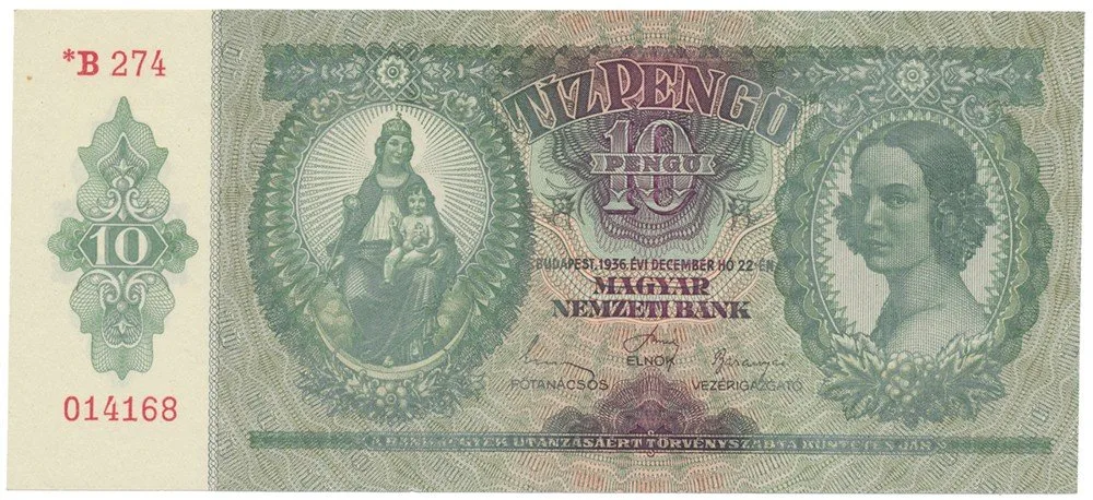 Maďarská platidla na československém území 1938-1945 — 1