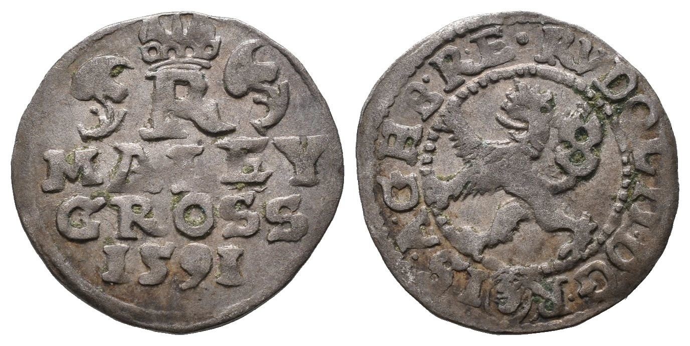 Malý groš 1591, Rudolf II.