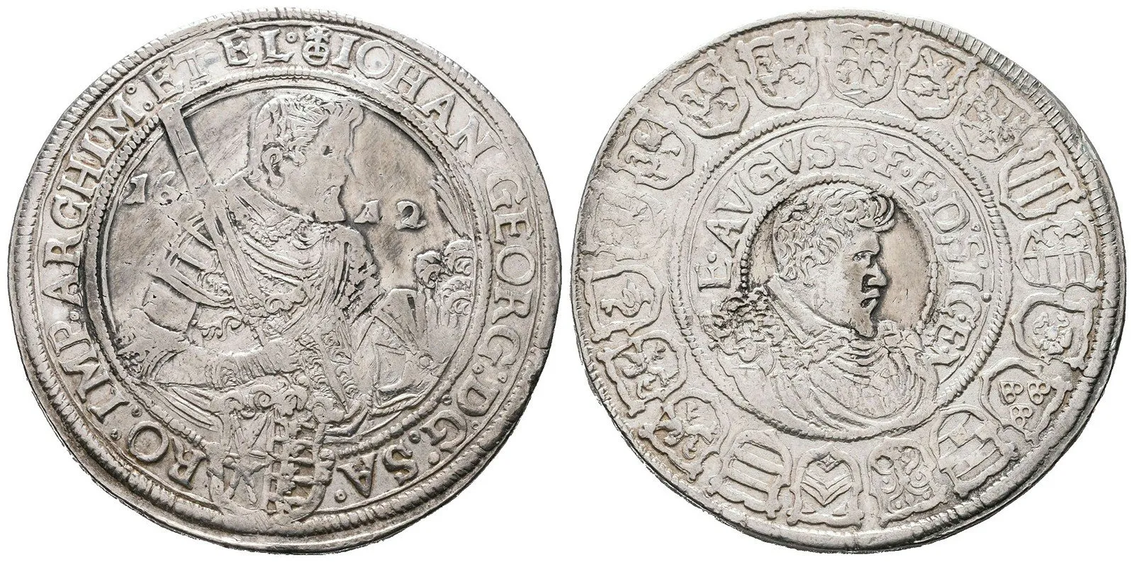 Sasko, Johann Georg I. a August, 1611 - 1615 — 1
