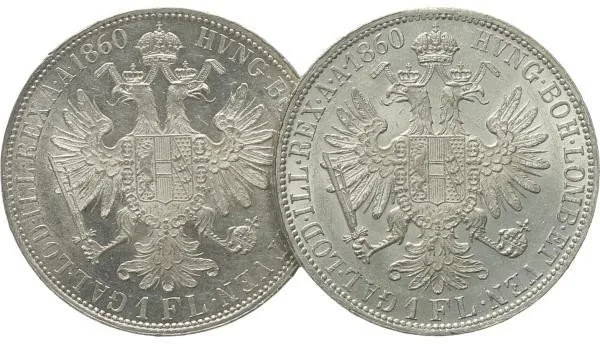 Rakouská a spolková měna, 1857 - 1892 — 1