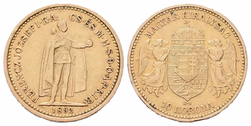 10 Koruna 1892 KB