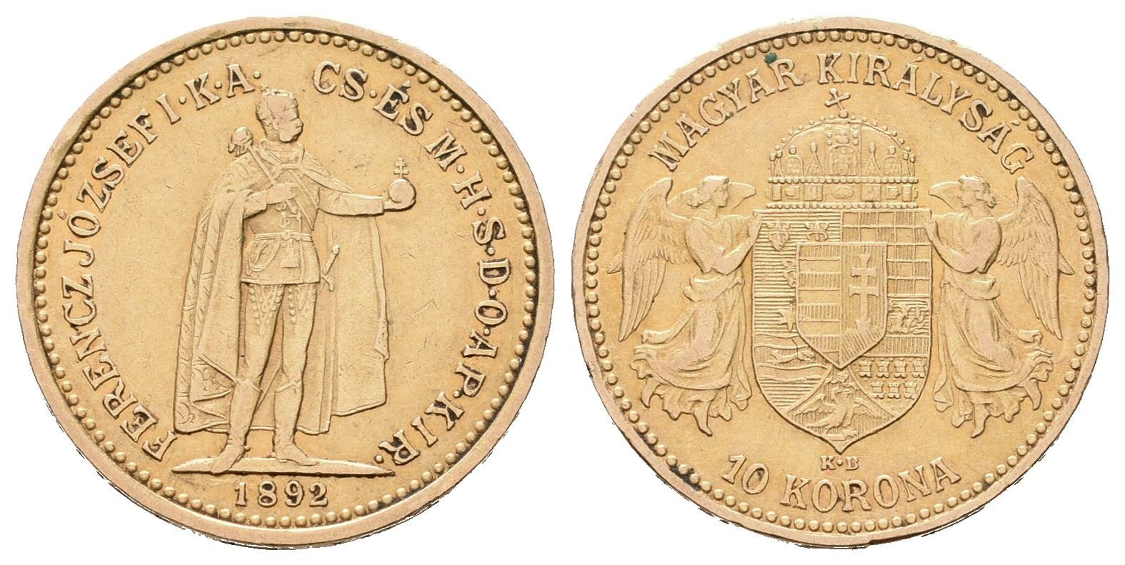 10 Koruna 1892 KB