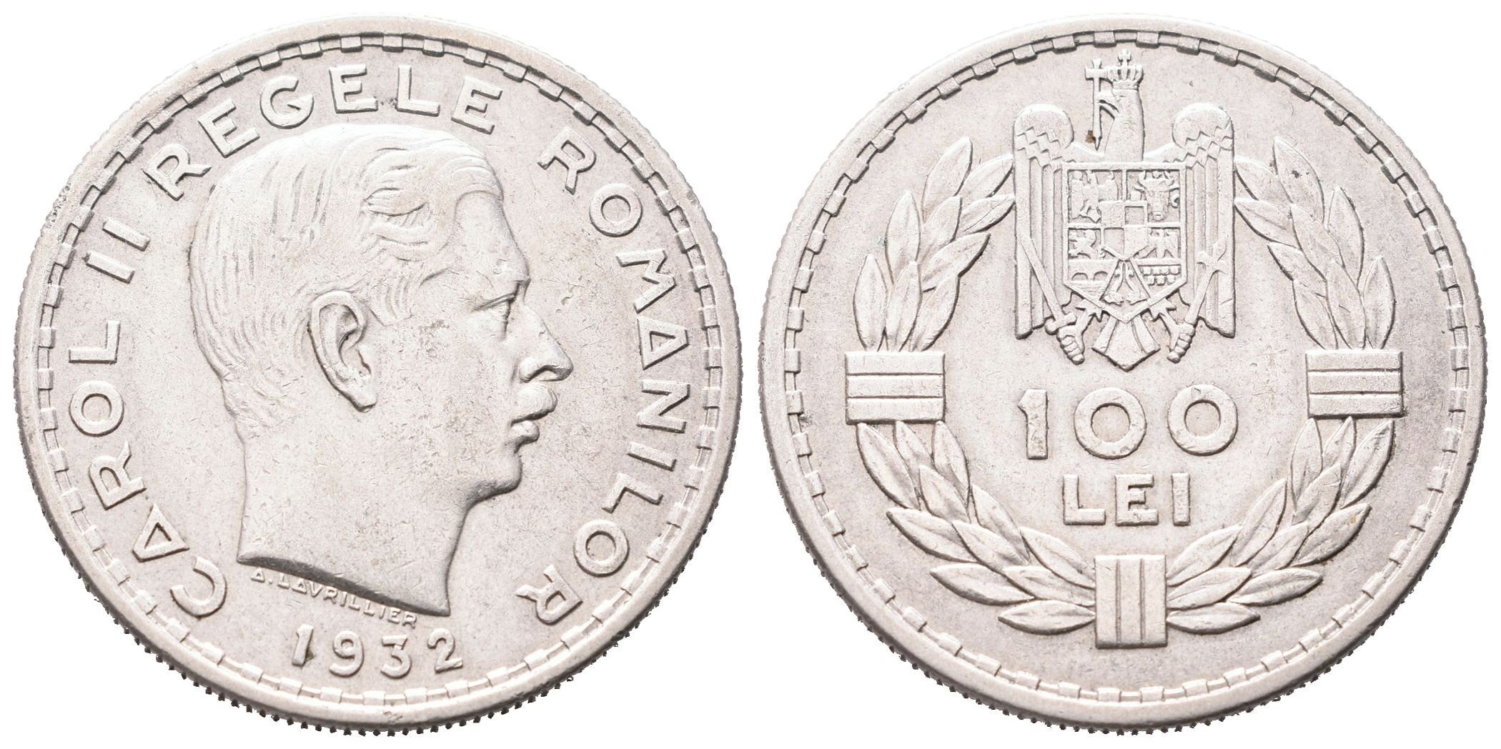 Rumunsko, 100 Lei 1932