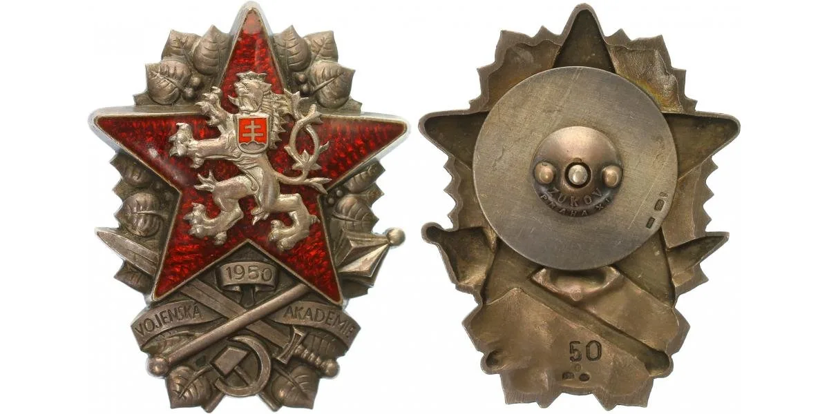 Československo - odznaky vojenských škol — 1