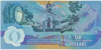 Nový Zéland, 10 Dollars 2000, plastová, , pamětní vydání, P.190a - fotografie 2