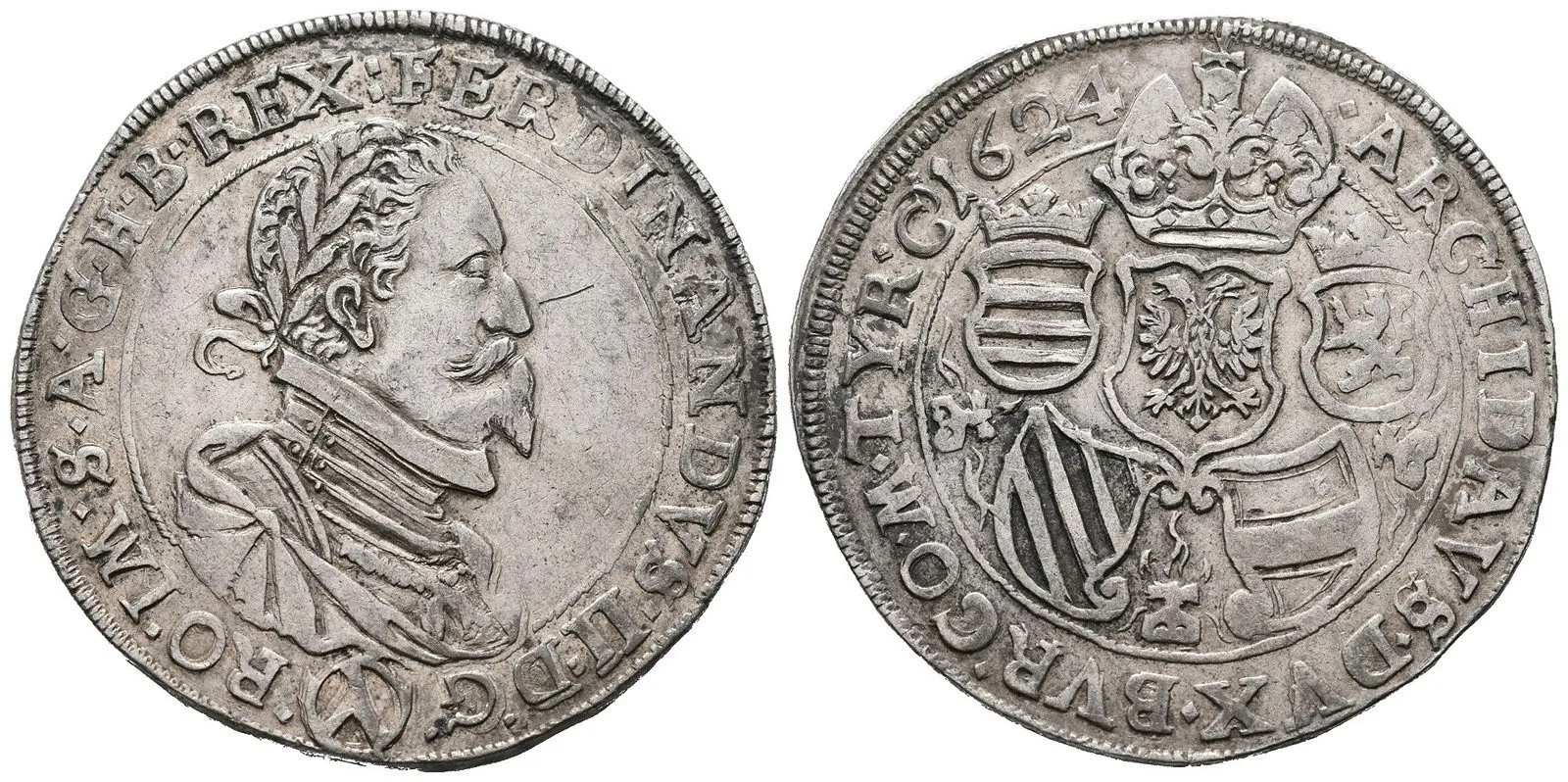 Ferdinand II., 1619 - 1637 (Mince dobrého zrna) — 1
