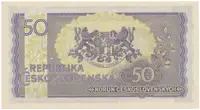 50 Koruna b.d. (1945), série MD, Hej.73a.S2 - fotografie 2