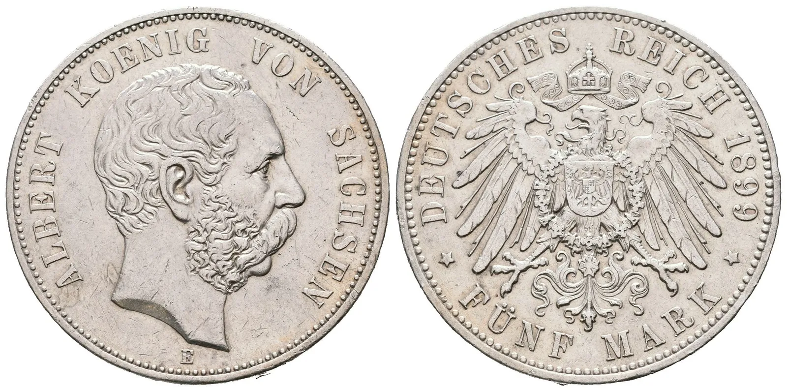 Sasko, 5 Marka 1899