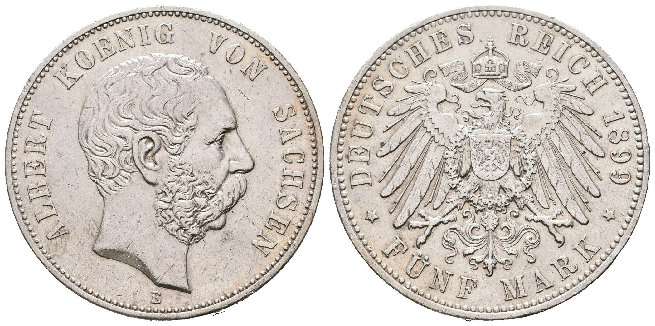 Sasko, 5 Marka 1899