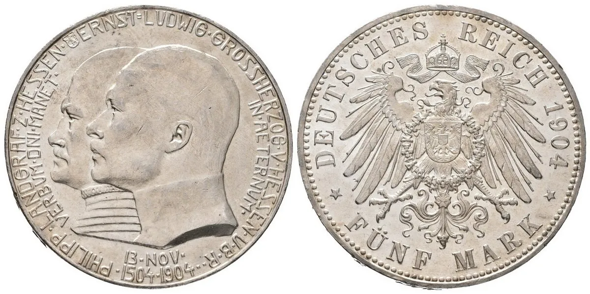 Hessen, Ernst Ludwig, 1892 - 1918 — 1