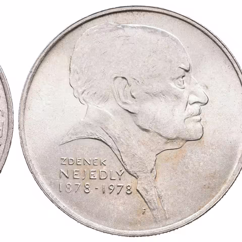 50 Kčs 1978 - Zdeněk Nejedlý, ražební lesk