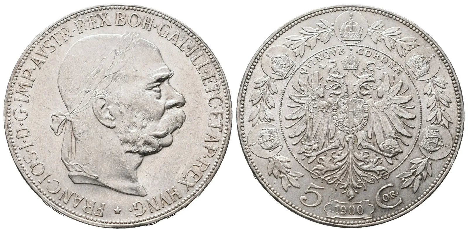 5 Koruna 1900