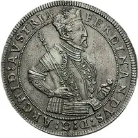 Arcivévoda Ferdinand Tyrolský, 1564 - 1595 — 1