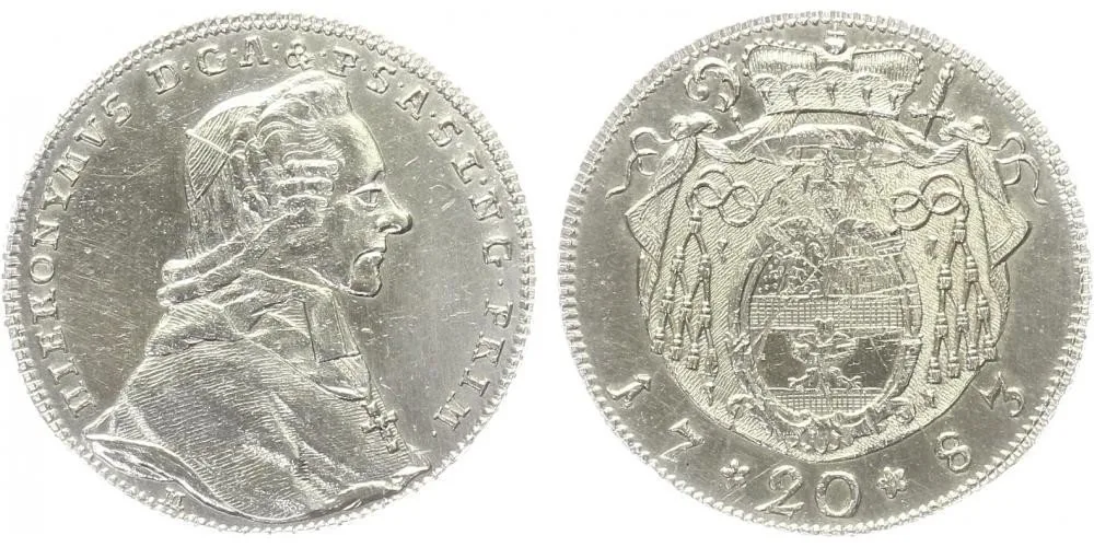 Salzburg - arcibiskupství, Hyeronymus Colloredo, 1772 - 1803 — 1