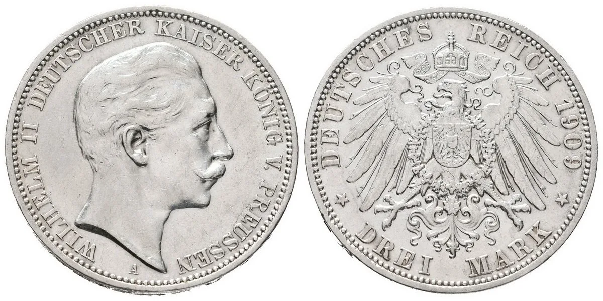 Prusko, Wilhelm II., 1888 - 1918 — 1