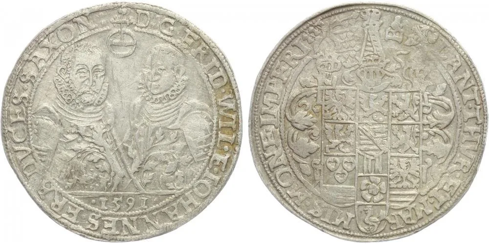 Sasko - Weimar, Friedrich Wilhelm I. a Johann III., 1573 - 1603 — 1