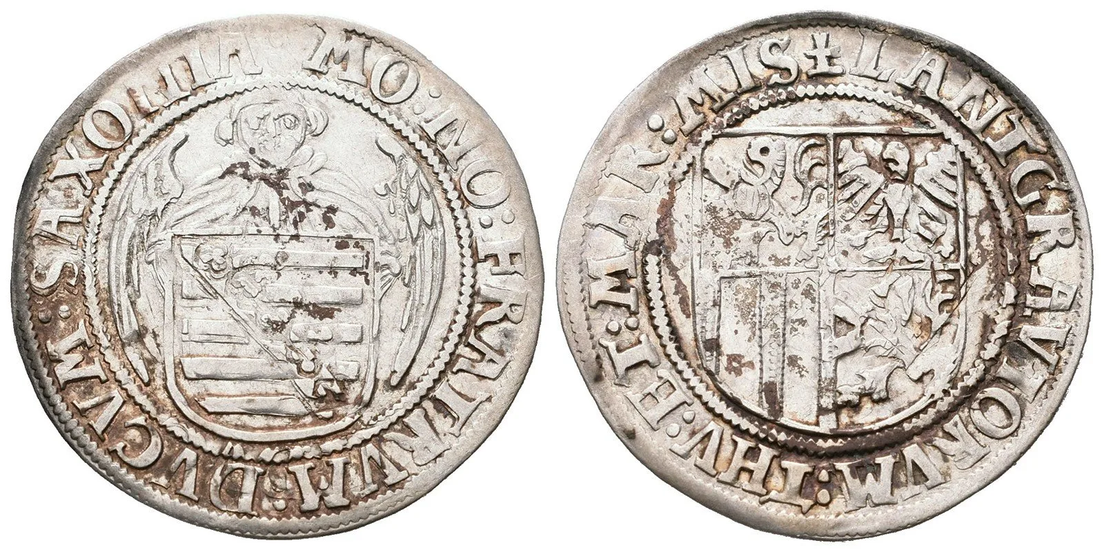 Sasko, Johann Friedrich II., Johann Wilhelm a Johann Friedrich III., 1554 - 1557 — 1