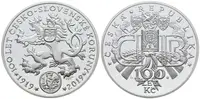 AR Medaile 2019 (V. Oppl) - Zlatá mince 100 000 000Kč vzor 2019 k 100. — 1